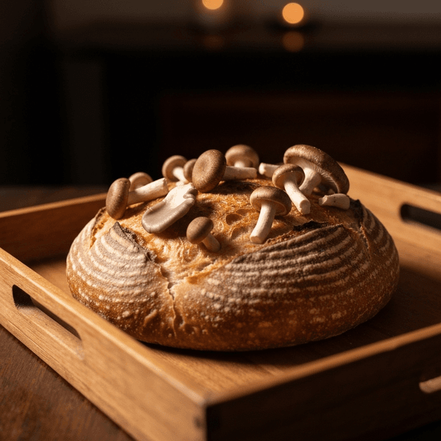 Wild Mushroom Sourdough